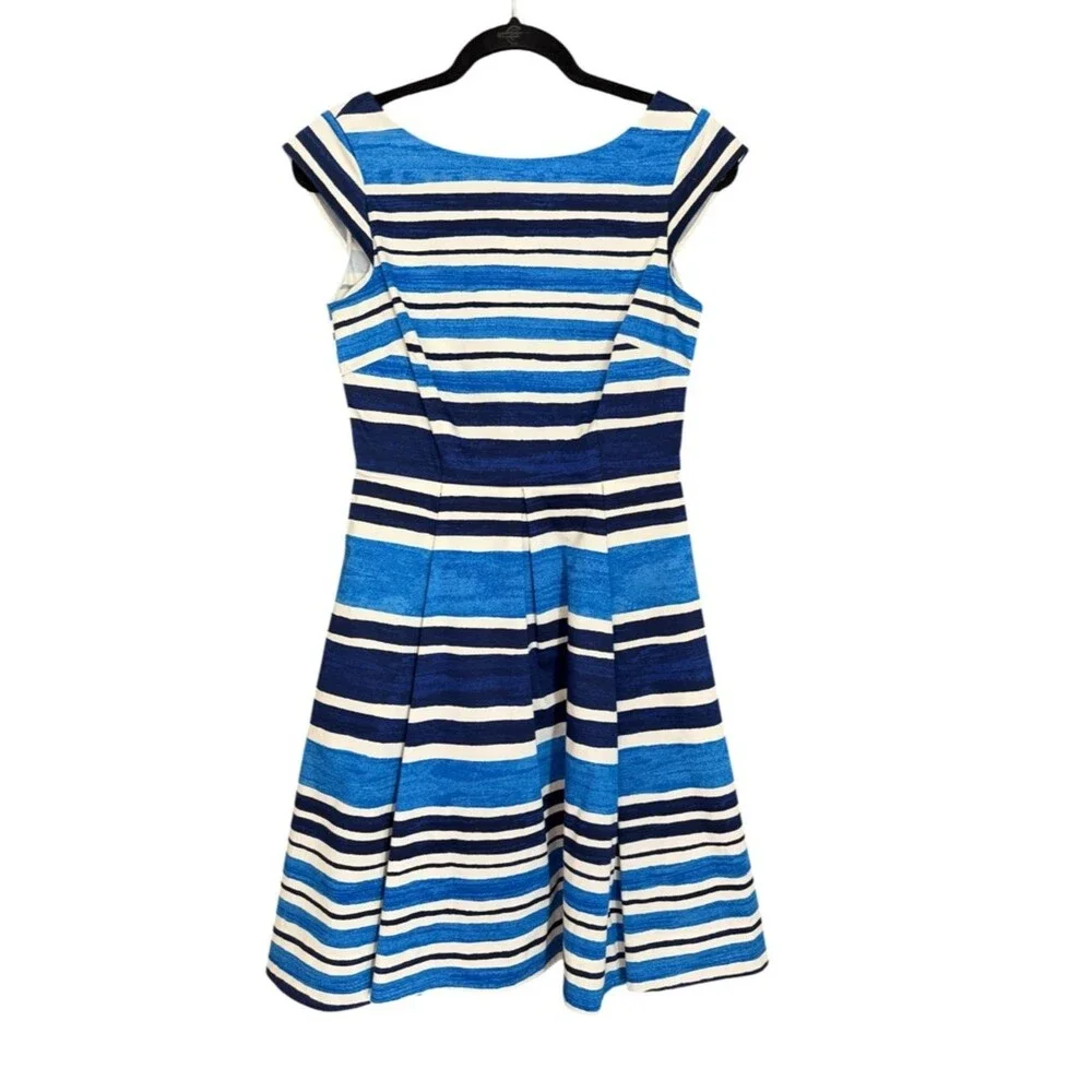 Kate Spade Mariella Blue Striped Dress Size 4